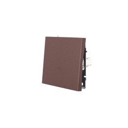 Выключатель 1-кл. перекрестный СП ZIMA IP20 10А безвинт. зажим шоколад LEZARD 704-7388-107QC