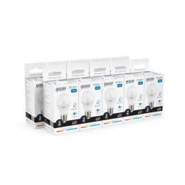 Лампа светодиодная Elementary 10Вт A60 грушевидная 6500К холод. бел. E27 950лм GAUSS 23230