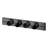 Розетка MultiTrack с 2-мя заряд. устройствами USB тип A+C 18Вт 5В/3А антрацит SE MTK13003B