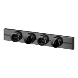 Розетка MultiTrack с 2-мя заряд. устройствами USB тип A+C 18Вт 5В/3А антрацит SE MTK13003B