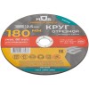 Круг отрезной по металлу посадочный диаметр 22.2мм 180х2.5мм MOS 37017М