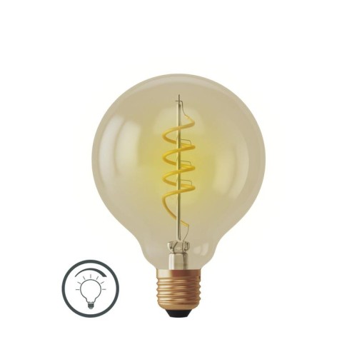 Лампа светодиодная Loft Led G95 4Вт 2000К E27 DIM Voltega 7076