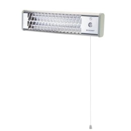 Обогреватель электрический инфракрасный панельный 1.5кВт с кварцевыми лампами в стальном корпусе с р