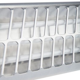 Обогреватель электрический инфракрасный панельный 1.5кВт с кварцевыми лампами в стальном корпусе с р