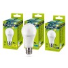 Лампа светодиодная LED-A60-17W-E27-3K 17Вт грушевидная 3000К тепл. бел. E27 180-240В ЛОН Ergolux 131