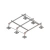 Конструкция опорная для установки оборудования TECHNORAPTOR STEELFOOT 2000х2000 HD КМ TR0340