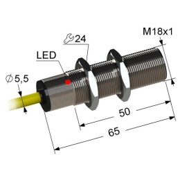 Выключатель бесконтактный PS2-18M65-8B51-K (ВБ2.18М.65.5.5.1.К) МЕГА-К A8010-34129214