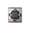 Выключатель 1-кл. СП ROUND MIELE 10А титан Kranz KR-78-0705-2