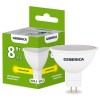 Лампа светодиодная MR16 8Вт софит 3000К GU5.3 230В GENERICA LL-MR16-08-230-30-GU5-G