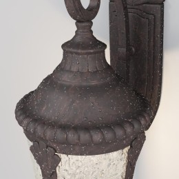 Светильник Goiri 1х60Вт E27 IP44 бра настен. Maytoni O029WL-01BZ