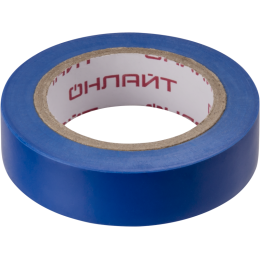 Изолента ПВХ 71 675 OIT-B15-10/B син. ОНЛАЙТ 71675