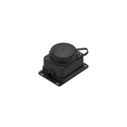 Колодка удлинителя 1-м MultiSet 16А 250В IP44 с заземл. каучук черн. SE MST4003BK