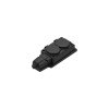Колодка удлинителя 2-м MultiSet 16А 250В IP44 с заземл. каучук черн. SE MST4102BK