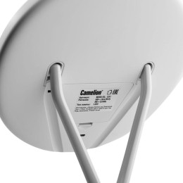 Зеркало M282-DL C01 с LED подсветкой 1x/съемн. 5x увеличение дневной свет 5Вт 4хLR03/USB бел. Cameli