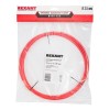 Протяжка кабельная (мини УЗК в бухте) 15м стеклопруток d3.5мм красн. REXANT 47-1015