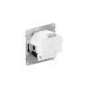 Розетка СП Эпика 16А с 2 USB-A+С с заземл. защ. шторки механизм черн. EKF UP1-SOB-111-USBA+USBC