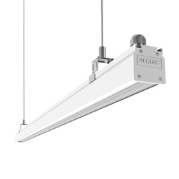 Светильник светодиодный Mercury Mall 57Вт 4000К IP54 7700лм 1103х54х58 акрил бел. муар RAL9003 VARTO