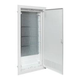 Щит слаботочный встраив. Nova 4 габарит IP41 с метал. перфорированной дверью EKF nv-mb-pmd-4