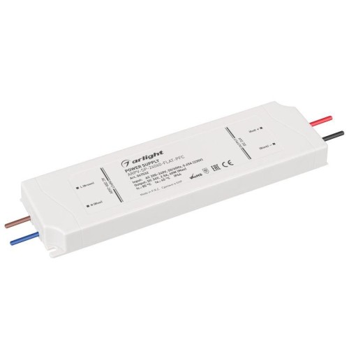 Блок питания ARPV-SP-24060-FLAT-PFC (24В 2.5А 60Вт) IP44 пластик Arlight 047532
