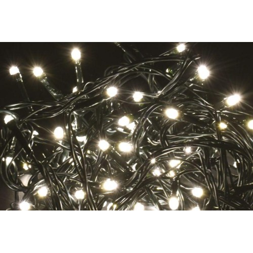 Гирлянда "Нить" 5м 50LED бел.LED бел. IP20 провод зел. 230В с контроллером 8 режимов IEK LGDB110-1-0