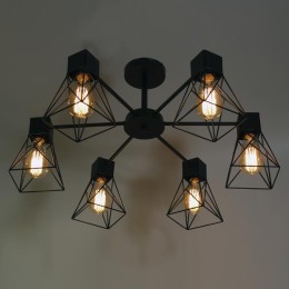 Светильник "Дельта" 161 НПБ 01-6х60-118 Е27 ИУ черн. муар Элетех 1005404785