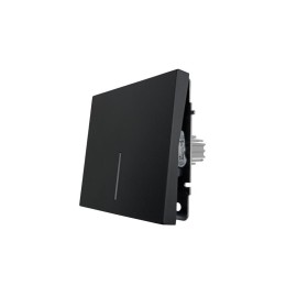 Выключатель 1-кл. с индик. СП ZIMA IP20 10А безвинт. зажим черн. бархат LEZARD 704-4288-111QC