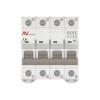 Выключатель автоматический модульный 4п L 4А 10кА AV-10 DC AVERES EKF mcb10-DC-4-04L-av