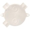 Коробка распаячная КМР-040-040 трехрожковая 70х35 бел. PROxima EKF plc-kmr-040-040