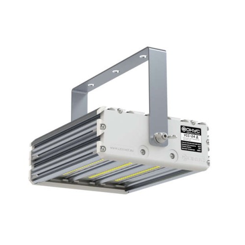 Светильник светодиодный взрывозащ. УСС-24 Д 2Ex 4000К IP67 20-38/20-55В AC/DC крепление скоба матов.