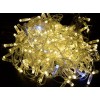 Гирлянда "Нить" 10м 100LED тепл. бел. IP44 провод прозр. 230В мерцание транзит IEK LGDU121-1-100-10-