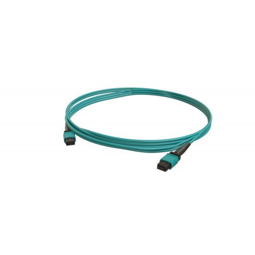 Патч-корд FHD-MC3-503-MPOM12/PS-MPOM12/PS-A-30M-LSZH-AQ волоконно-оптический MPO (папа)-MPO (папа) т