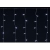 Гирлянда "Бахрома" 4.5х0.7м 200LED бел. IP44 провод прозр. 230В мерцание транзит IEK LGDU321-2-200-L