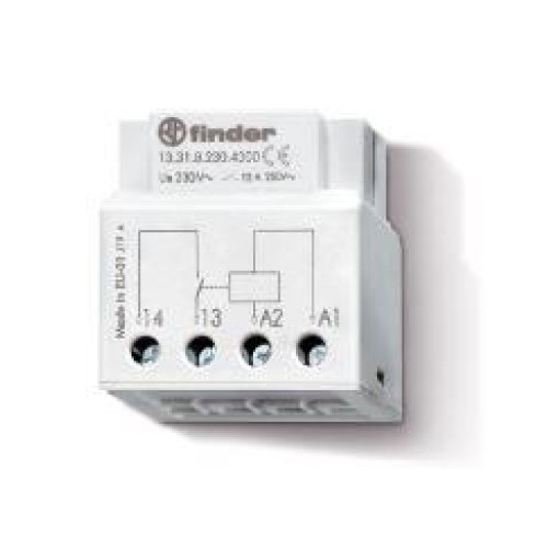 Реле промежуточное моностабильное 1NO 12А 12В AC монтаж в коробке IP20 FINDER 133180124300