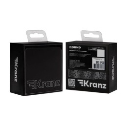 Выключатель 1-кл. СП ROUND MIELE 10А оникс Kranz KR-78-0705-3