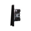 Выключатель 1-кл. СП ROUND MIELE 10А оникс Kranz KR-78-0705-3