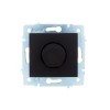 Механизм светорегулятора СП 800Вт ASTI черн. бархат LEZARD 7081-4288-115