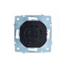 Механизм светорегулятора СП 800Вт ASTI черн. бархат LEZARD 7081-4288-115