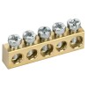 Шина нулевая 6х9 5 отверст. TEKFOR IEK TF-KP00D-SN-05