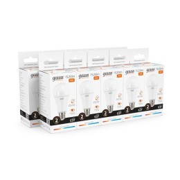 Лампа светодиодная Elementary 20Вт A60 грушевидная 3000К тепл. бел. E27 1520лм GAUSS 23219