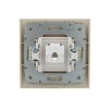 Розетка компьютерная СП Deriy RJ45 крем. LEZARD 702-0303-139
