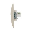 Розетка компьютерная СП Deriy RJ45 крем. LEZARD 702-0303-139