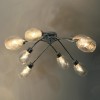 Светильник 11267-3/8 (Плафон 8826) НПБ 01-8х40-110 Е14 ИУ хром Элетех 1005404853