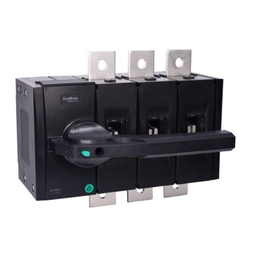 Выключатель-разъединитель SYSTEMEPACT SD630 3п 400А рукоятка фронт. центр (зак. отдельно) SE SSD0630