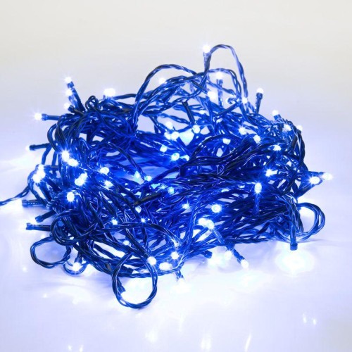 Гирлянда светодиодная "Твинкл Лайт" 10м 80LED син. 5.7Вт 220-240В IP20 с контроллером 8 режимов пров