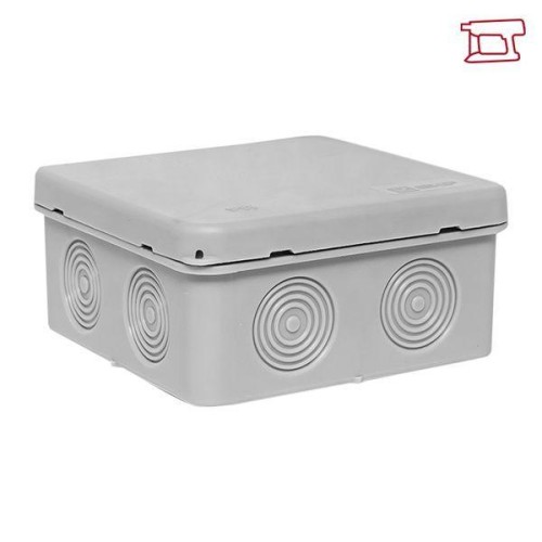 Коробка распределительная КМР-030-035 85х85х40 IP54 с крышкой для прямого монтажа без мембранных вво