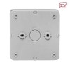 Коробка распределительная КМР-030-035 85х85х40 IP54 с крышкой для прямого монтажа без мембранных вво