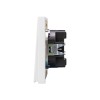 Выключатель 1-кл. СП STRONG MIELE 10А жемчуж. Kranz KR-78-0705-4