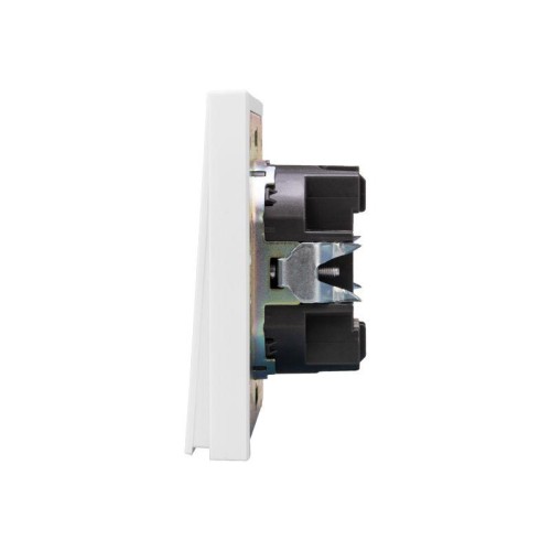 Выключатель 1-кл. СП STRONG MIELE 10А жемчуж. Kranz KR-78-0705-4