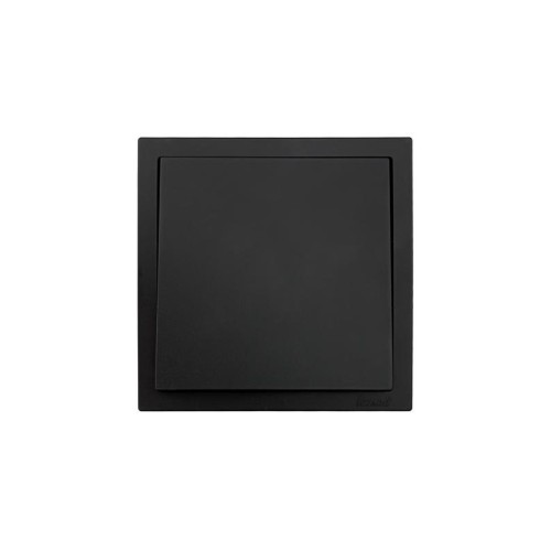 Выключатель 1-кл. СП ZIMA IP20 10А безвинт. зажим черн. бархат LEZARD 704-4288-100QC