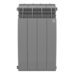 Радиатор биметал. BiLiner 500 /Silver Satin - 4 секц. Royal Thermo НС-1176317